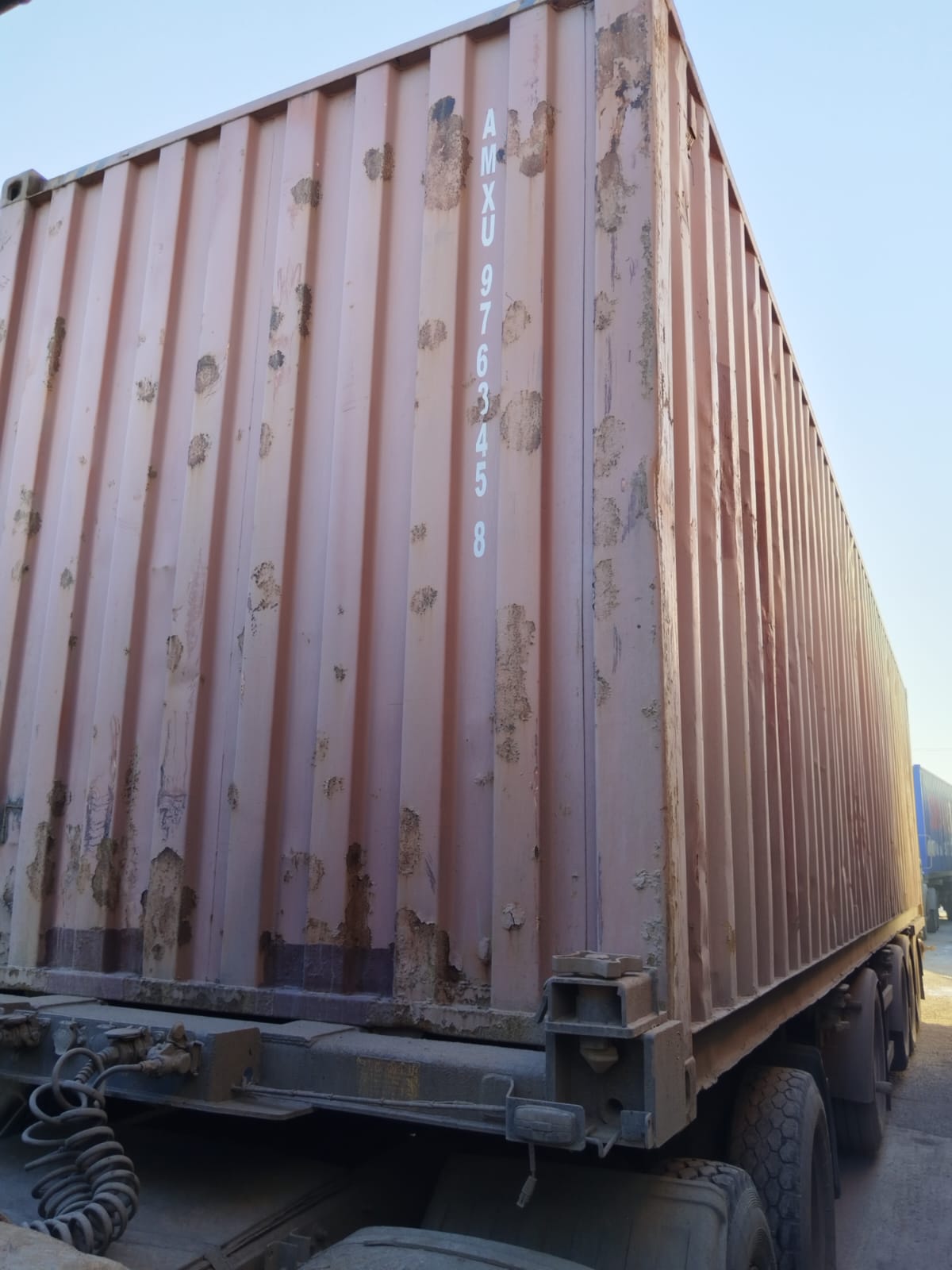 Морской контейнер AMXU9763458